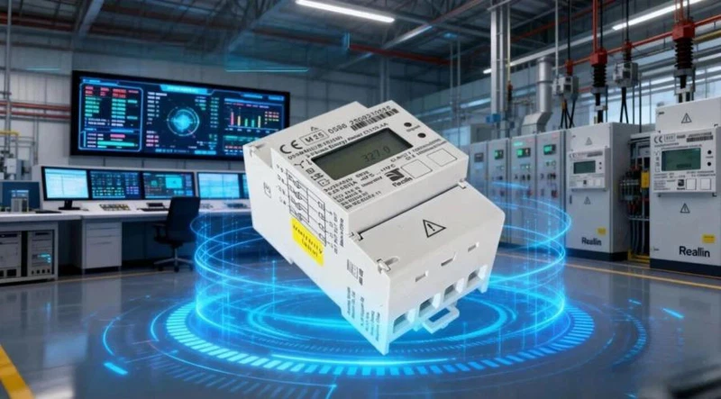 D3132-AA three-phase static rail-mounted energy meter D3132-AA three-phase static rail-mounted energy meter